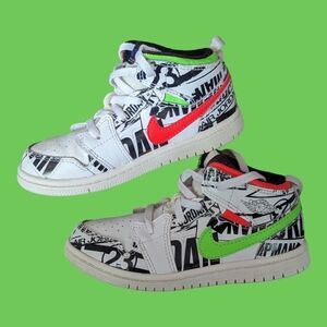Nike | Air Jordan 1 Mid | All over logo